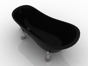 classic italian bath kerasan 3D Model