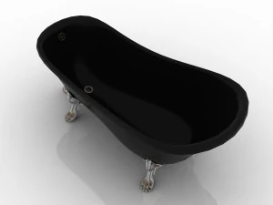 classic italian bath kerasan 3D Model