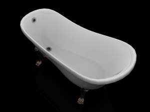 classic italian bath kerasan 3D Model