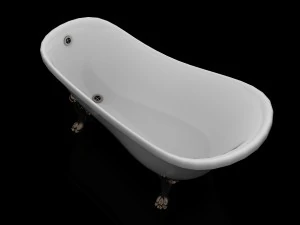 classic italian bath kerasan 3D Model