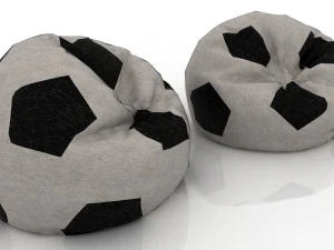 football bag chairs 3D Model
