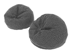 football bag chairs 3D Model
