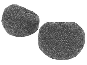 football bag chairs 3D Model