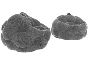 soccer football chair bag 3Dモデル