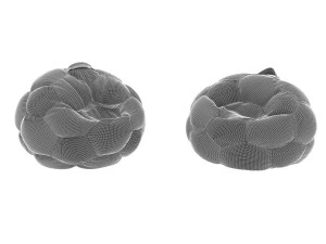 soccer football chair bag 3D Model