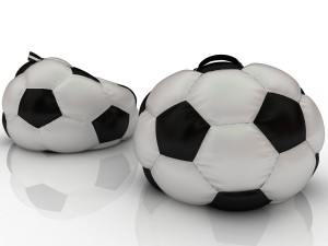 soccer football chair bag 3Dモデル