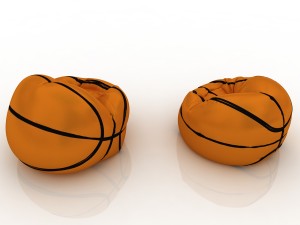 basketball chair bag Model 3D