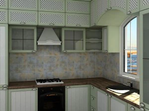 Kitchen provence style 3D Model