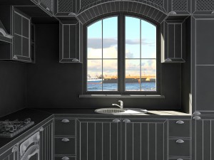 Kitchen provence style Modelo 3D