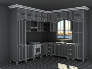 Kitchen provence style 3D Model