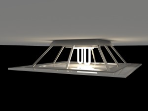 ceiling lamp blitz wallceilings 5126-21 3D Model