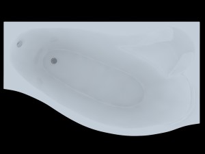bathtube aquanet palma 170100 model 3Dモデル