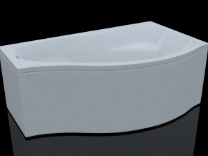 bathtube aquanet palma 170100 model 3D 模型