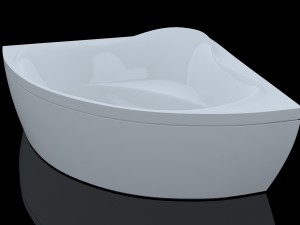 bathtube troy extra 15001500mm 3Dモデル