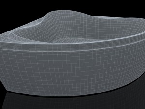 bathtube troy extra 15001500mm 3D Model