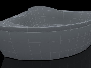 bathtube troy extra 15001500mm 3D Model