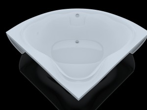 bathtube troy extra 15001500mm 3D Model