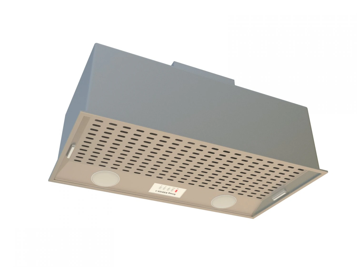 cooker hood smeg kseg5-1 3D Model .c4d .max .obj .3ds .fbx .stl .blend 