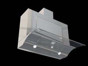 cooker hood elica glide softix a-60 Modelo 3D