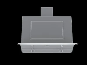 cooker hood elica glide softix a-60 3D Model