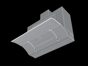 cooker hood elica glide softix a-60 3D Model
