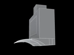 cooker hood elica glide softix a-60 3D Model