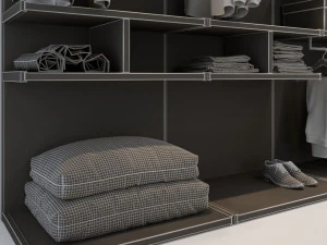 mens wardrobe 3D Model