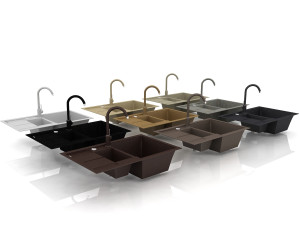 kitchen sink 3D Model