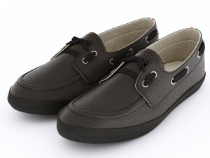 casual style shoes 3D 模型