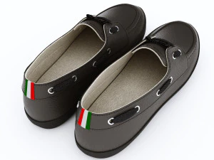 casual style shoes 3D Model