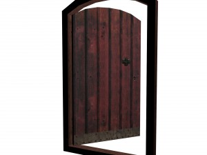medieval door 3D Model