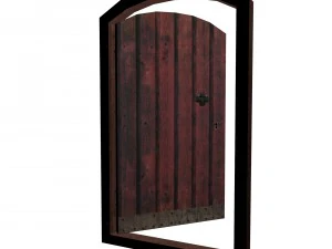medieval door 3D Model