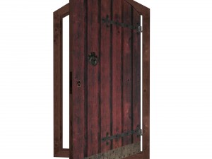 medieval door 3D Model