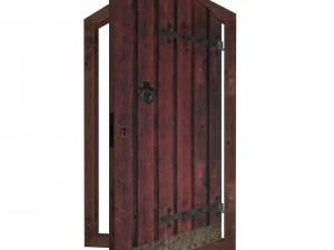 medieval door 3D Model
