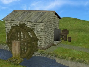 watermill 3D Model
