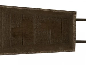 wooden wheelbarrow 3D Model