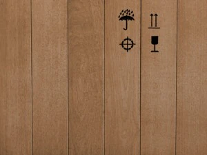 caixa de madeira lowpoly Modelo 3D