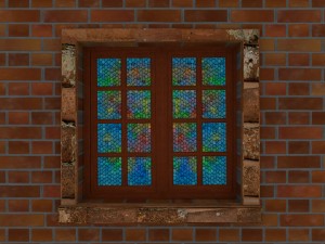 stained-glass window 3D Model