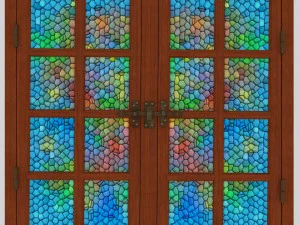 stained-glass window 3D Model