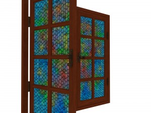 stained-glass window 3Dモデル