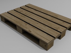 wood pallet 3D Model