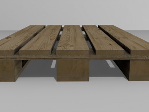 wood pallet 3D Model