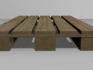 wood pallet 3D Model