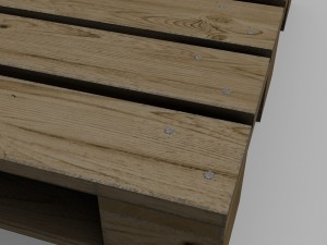 wood pallet 3D Model