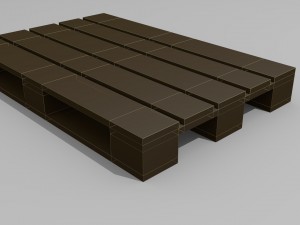 wood pallet 3D Model