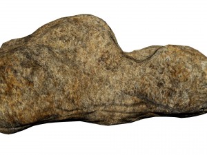 low poly model of rock Modelo 3D
