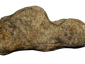 low poly model of rock 3D Model