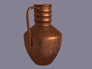 copper jug 3D 모델