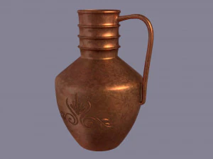 jarro de cobre Modelo 3D