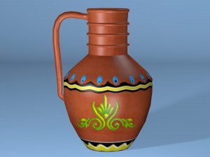 ceramic pitcher 3D Models